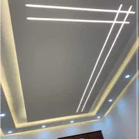 کناف کابینت کاغذدیواری پارکت رنگ آرمسترانگ