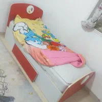 فزوش  تشک وتختخواب دو نفره وتخت بچه وگمد