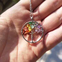 گردنبند هفت چاکرااصل درخت|بدلیجات|ارومیه, |دیوار