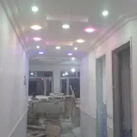 گچ کاری سیمانکاری ساده وطرح دار
