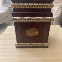 سطل و جای دستمال چوبی|صنایع دستی و سایر لوازم تزئینی|تهران, دردشت|دیوار