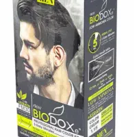 کیت رنگ مو آقایان بیوداکس مدل قهوه ای دودی تیره