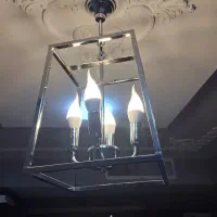 لوستر چهار شعله  2 عدد