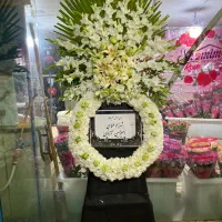 تاج گل طبیعی تاج ترحیم و تبریک یک طبقه و دو طبقه|گل و گیاه طبیعی|اصفهان, پارک مشتاق|دیوار