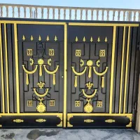 رنگ کاری و رنگ آمیزی درب حیاط و پنجره و ...