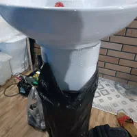 روشویی همراه پایه|لوازم سرویس بهداشتی|فریدونکنار, |دیوار