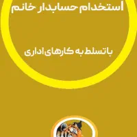 حسابدار خانوم مسلط به کارهای اداری