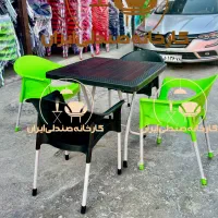 صندلی پلاستیکی  باغی کافه مدل یونیک نهارخوری