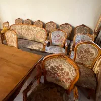 مبل استیل ۹ نفره - سرمایه‌ای ضد تورم اصالت جاودان|مبلمان خانگی و میز عسلی|تهران, آرارات|دیوار