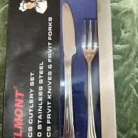 کارد و چنگال ۱۲ نفره استیل با جعبه سالم|ظروف سرو و پذیرایی|تهران, تاکسیرانی|دیوار