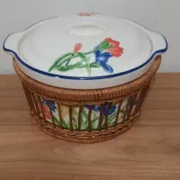 قابلمه و کره خوری گل پنبه