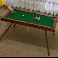 میز بیلیار کودکانه  ابعاد ۱ در ۵۰  جنس چوب عالی
