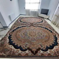 فرش ۹ متری سرمه ای