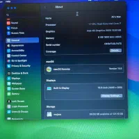مک بوک ایر 2013 مدل a1466 پردازنده core i7|رایانه همراه|رشت, گلباغ نماز|دیوار