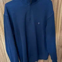 بافت نیم زیپ سرمه ای