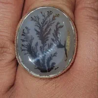 انگشتر عقیق یمن شجر فوق کلکسیونی