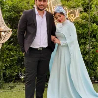 لباس سنگدوزی شده ابی اسمانی|لباس|تهران, سلسبیل شمالی|دیوار