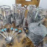 ست فنجان و قندان ژوپیتر