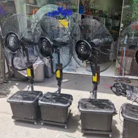 اجاره جارو برقی صنعتی و پنکه مه پاش و ظروف کرایه