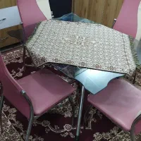 میزغذاخوری۴ نفره سالم|میز و صندلی غذاخوری|دورود, |دیوار