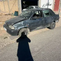 پراید 89 تصادفی|خودرو سواری و وانت|ارسنجان, |دیوار