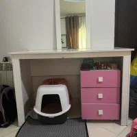 ست تخت و قفسه و میز نئوپان روکش mdf|تخت و سرویس خواب|ساری, |دیوار