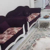 مبل و جلومبلی و جاکفشی۳ردیفه ومیز تلویزیونی درحدنو