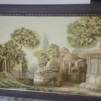 تابلو بزرگ زیبا وشیک در حد نو ۱۸۵ در۷۵