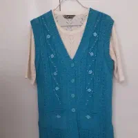 بلوز و جلیقه بافت