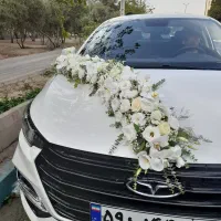 دیزاین ماشین عروس دسته گل ژورنالی|خدمات پذیرایی، مراسم|ری, بازار گل خاوران|دیوار