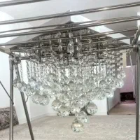 لوستر و وسایل منزل و تخت خواب و جارو شارژی