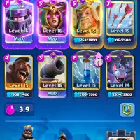 فروش ویژه اکانت فوول مکس لول ۱۵ کلش رویال