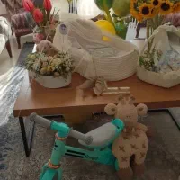 سبد حمل نوزاد مکرومه