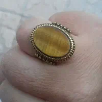 انگشتر عقیق رکاب نقره