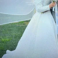 لباس عروس شاین دار سایز ۳۸|لباس|آمل, |دیوار