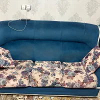 فروش یک دست مبل راحتی ۷ نفره کار کرده|مبلمان خانگی و میز عسلی|رودهن, |دیوار