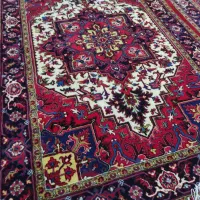 یک جفت فرش دستباف اعیان ۶متری هریس نقشه تاجری|فرش|بستان آباد, |دیوار