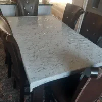 میز ناهارخوری ۶نفره برا خریدار واقعی تخفیف دارد.|میز و صندلی غذاخوری|نهاوند, |دیوار