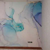 نصب انواع کاغذ دیواری و پوستر سه بعدی