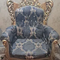 مبل 9 نفره رنگ سرمه ای|مبلمان خانگی و میز عسلی|کرمانشاه, |دیوار