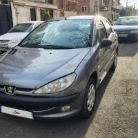 پژو ۲۰۶ تیپ ۲ مدل ۸۹ بدون رنگ کم کار سالم