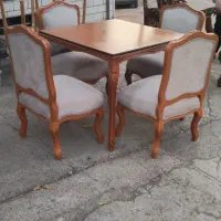 ست چهار نفره غذا خوری|میز و صندلی غذاخوری|تویسرکان, |دیوار