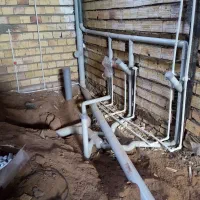 لوله کشی آب فاضلاب و شوفاژ وخورد کاری