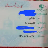 مدارک ماشین گم شده