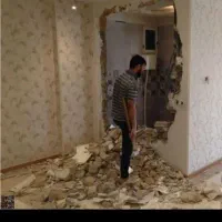 سیمانکاری و تخریب کاری و کف سازی و بتن ریزی|خدمات پیشه و مهارت|قم, انسجام|دیوار