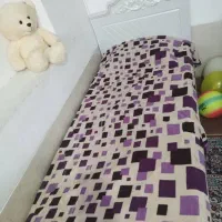 تخت خواب یک نفره به همراه خوشخواب طبی فنری|تخت و سرویس خواب|شیراز, شیخ علی چوپان|دیوار
