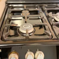 گاز ۵ شعله فردار بسیار تمیز و سالم