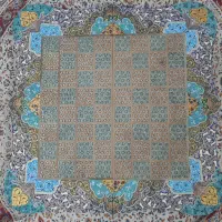 تخته نرد ۶۰ سانت خاتم و صدف|صنایع دستی و سایر لوازم تزئینی|اصفهان, بهارستان|دیوار