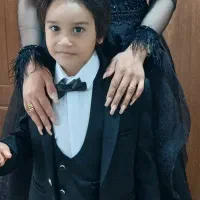 پیراهن مجلسی و کت و شلوار پسرانه