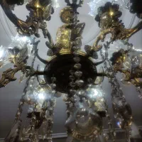 لوستر|لوستر و چراغ آویز|باغستان, |دیوار